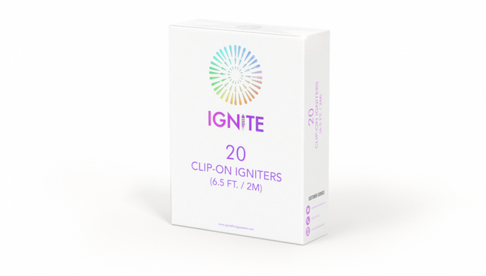 IGNITE clipon igniters 20 pack Champny's Fireworks