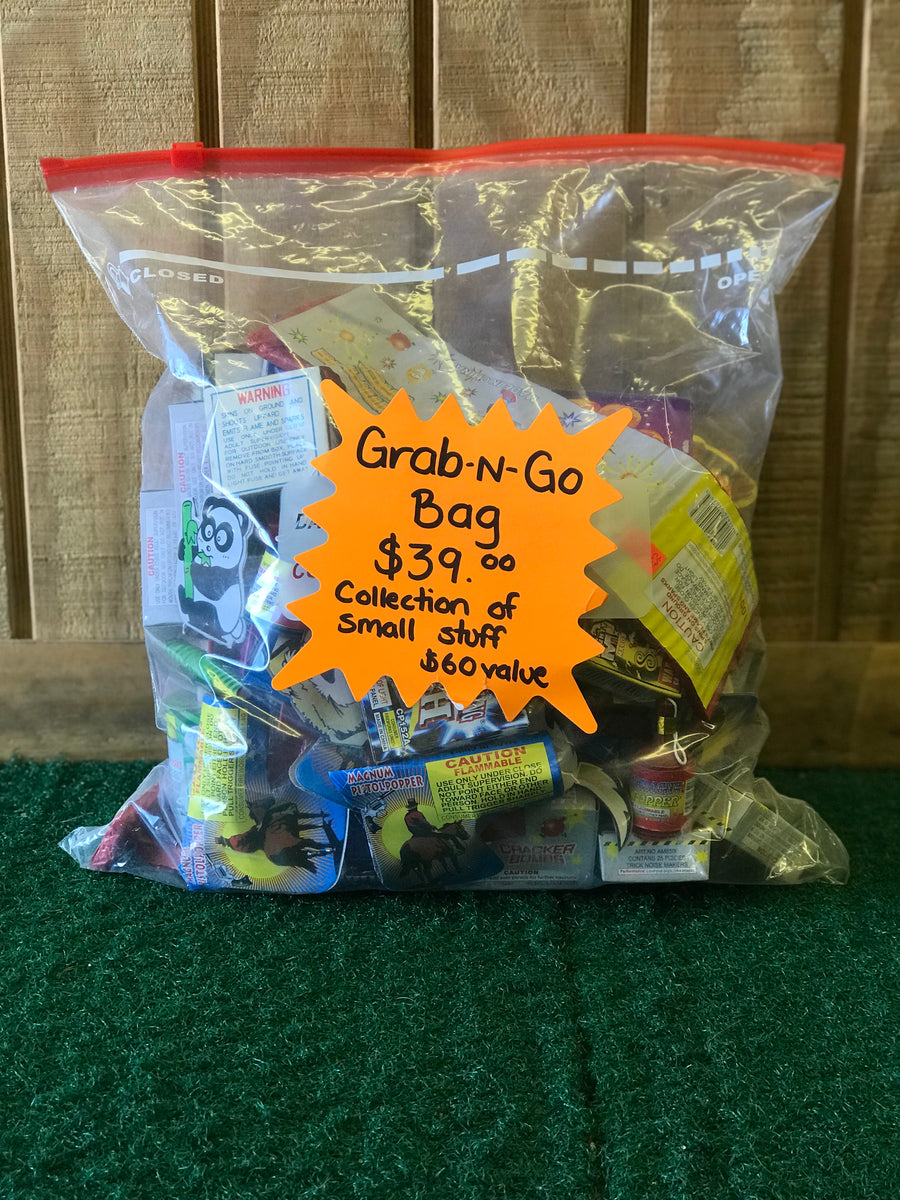 GrabNGo Novelty Bag Champny's Fireworks