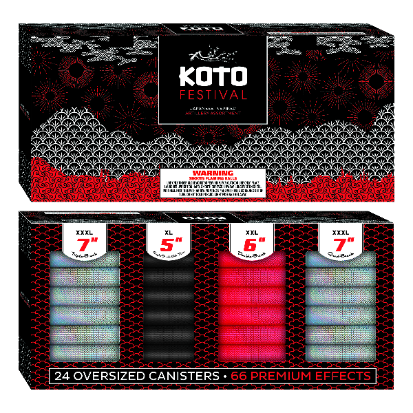 Koto Festival - 5, 6 & 7 Inch Special Canister Shells