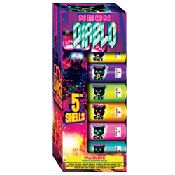 Black Cat NEON Diablo 5" XL Canister Shell