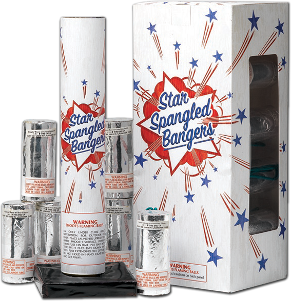 Star Spangled Bangers - Red White and Blue
